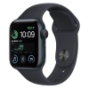 Apple Watch Series SE 2 44mm Midnight Aluminum Case with Midnight Sport Band