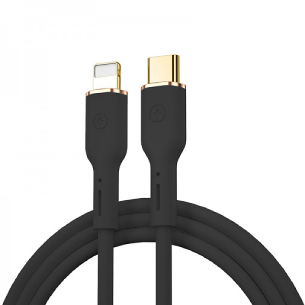 Кабель WIWU Vigor USB-C to Lightning 1m 30W Black